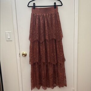 H&M Layered Lace Skirt
